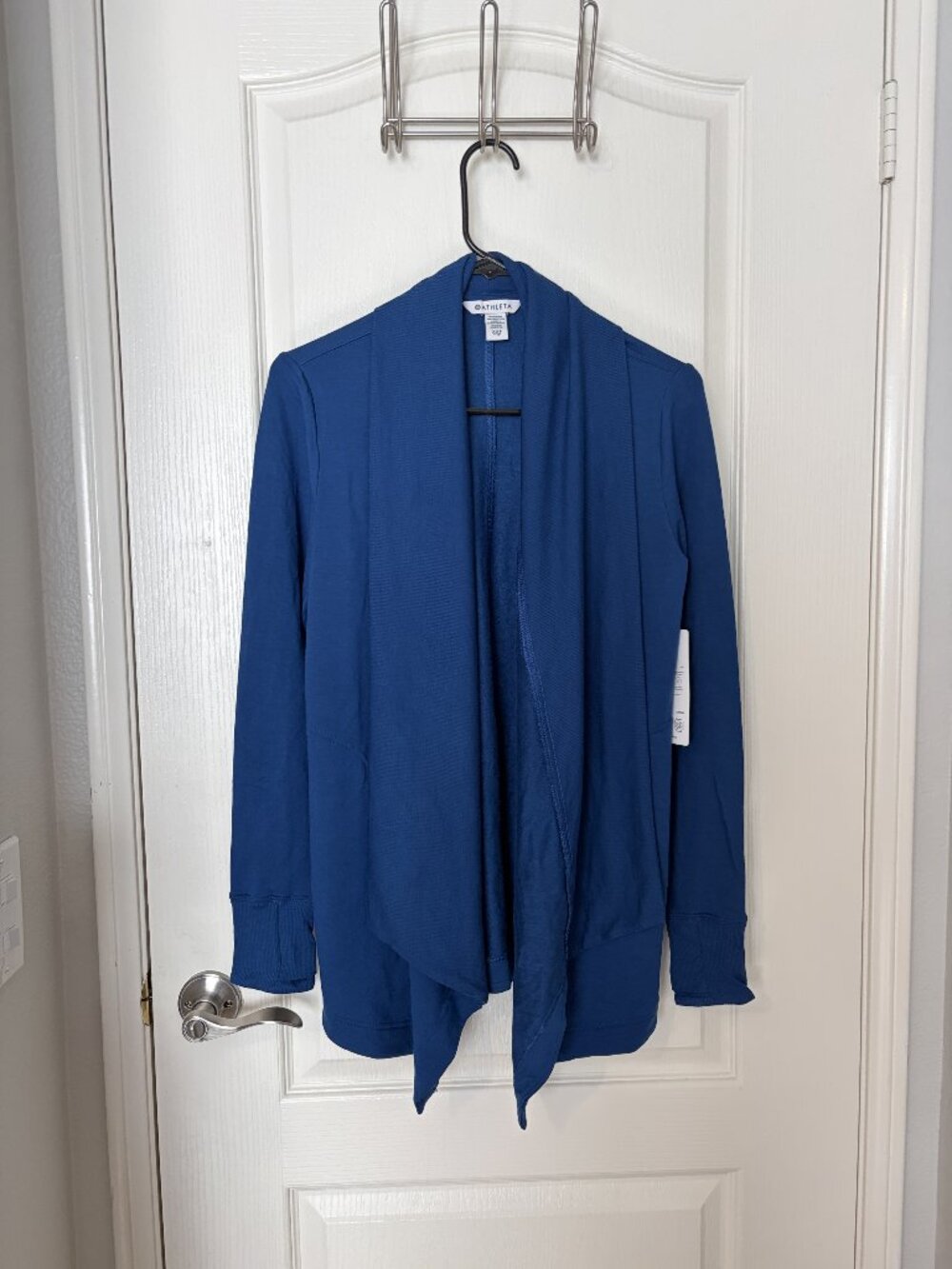 NWT Athleta Pranayama Restore Wrap, Blue, XXS